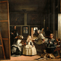 reproductie Las meninas van Diego Velazquez